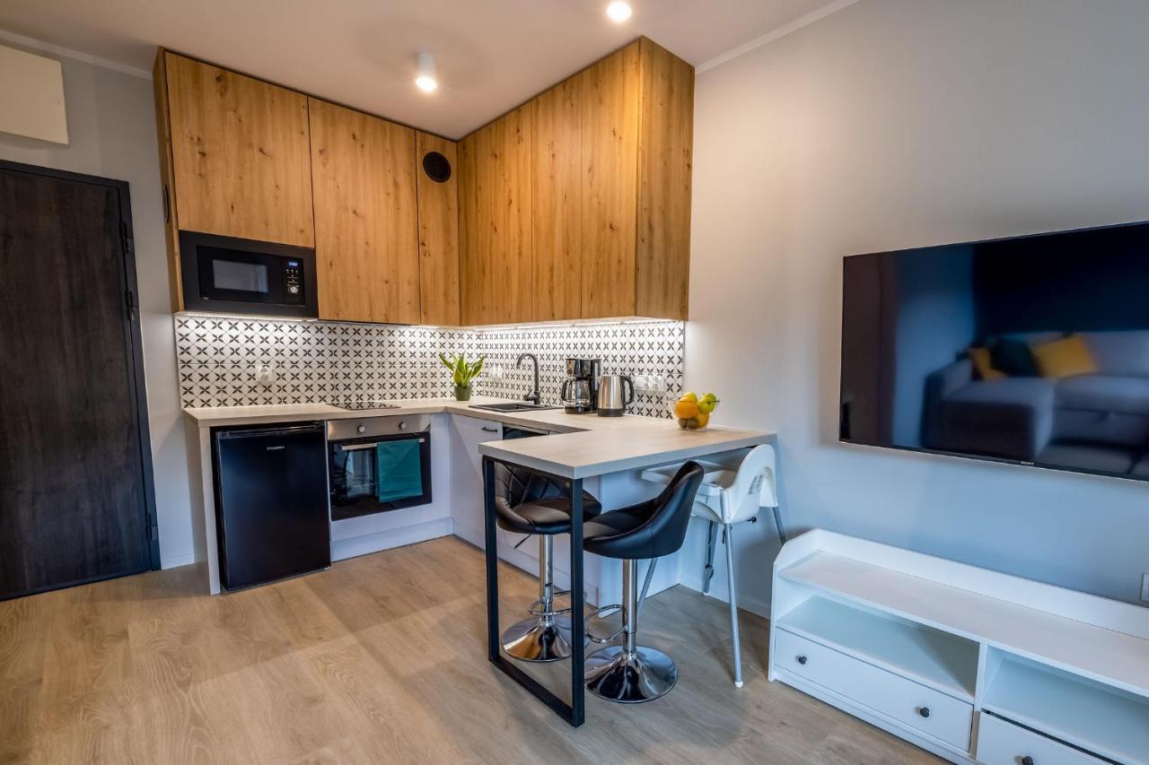 Uroczy Apartament Typu Studio W Scislym Centrum Szczecina Dış mekan fotoğraf