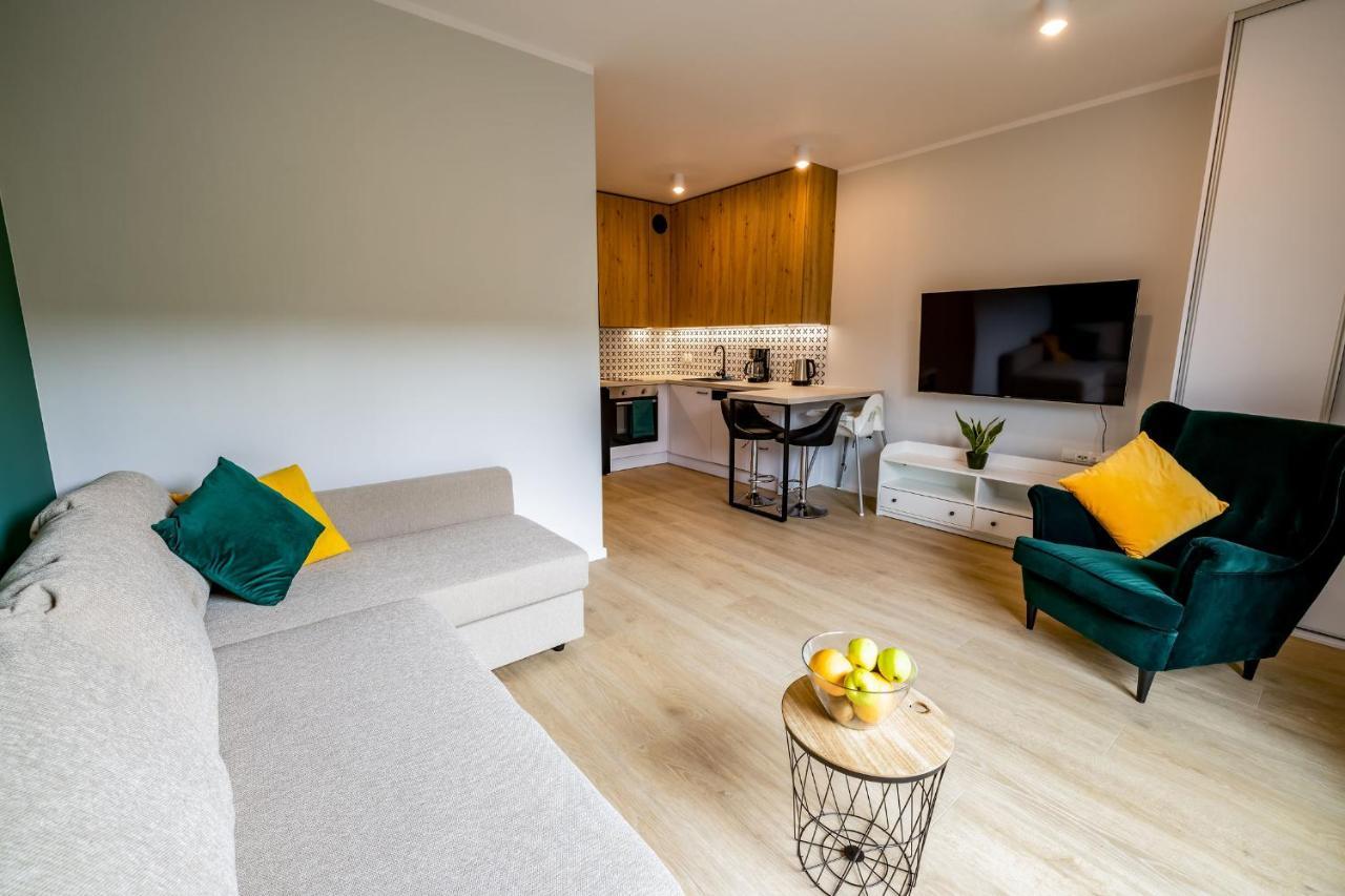 Uroczy Apartament Typu Studio W Scislym Centrum Szczecina Dış mekan fotoğraf