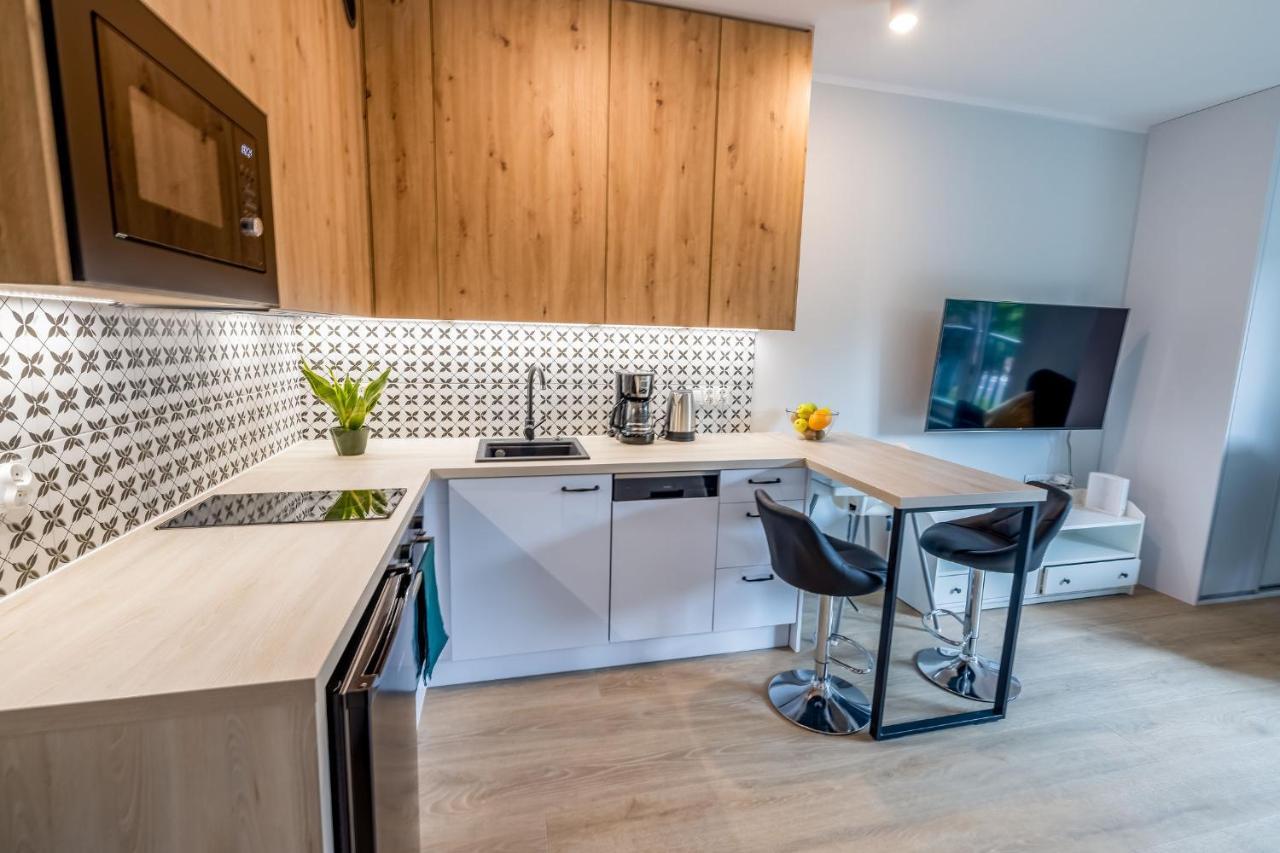 Uroczy Apartament Typu Studio W Scislym Centrum Szczecina Dış mekan fotoğraf
