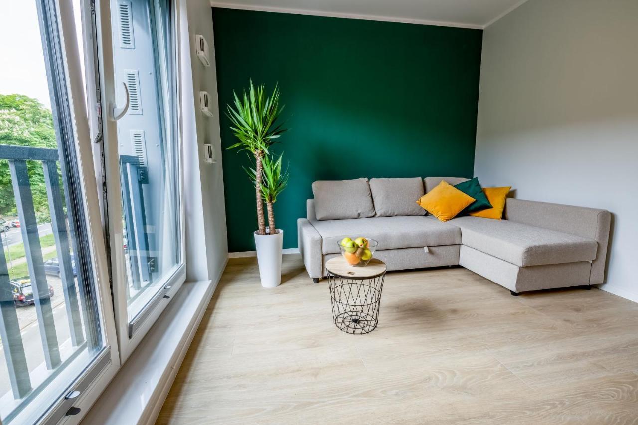 Uroczy Apartament Typu Studio W Scislym Centrum Szczecina Dış mekan fotoğraf